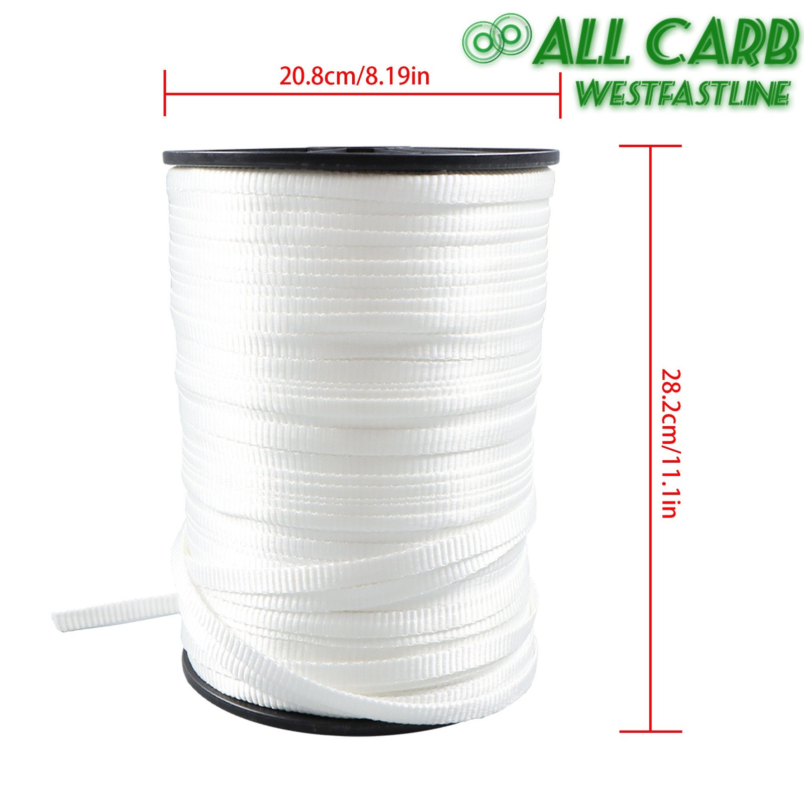 Polyester Pulling Tape Mule Tape 1/2″ x 1053′ 1250 lbf Tensile Capacity