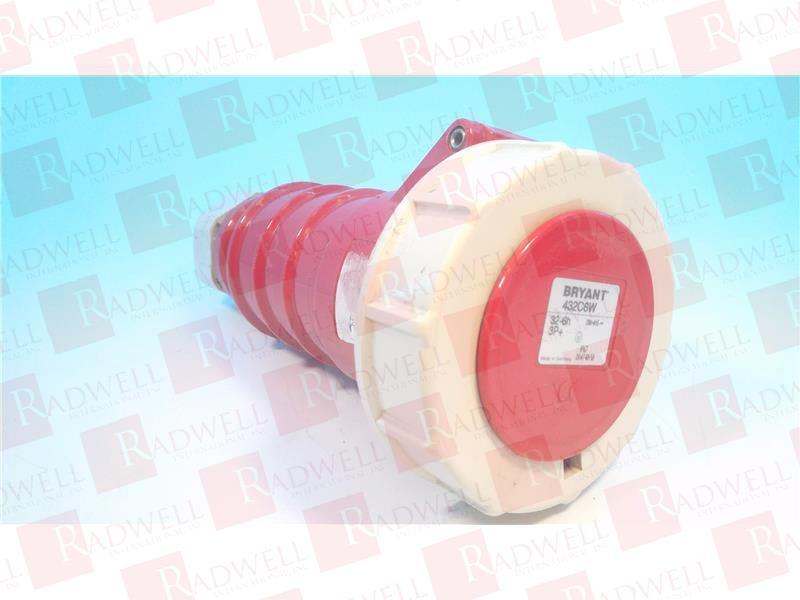 HUBBELL 432C6W / 432C6W (NEW NO BOX)