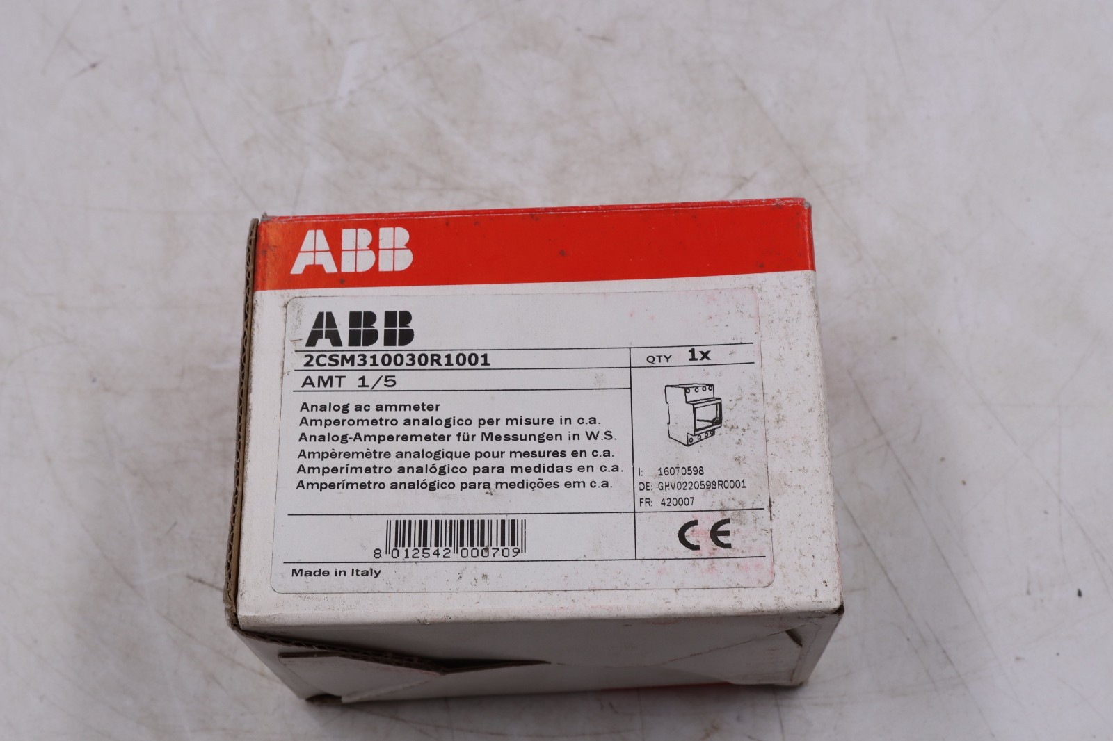 ABB AMT 1/5 2CSM310030R1001 MADE IN ITALY