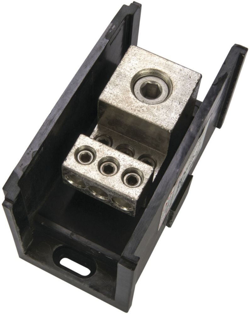 Nsi AL-R1-K6, 4 AWG to 500, 14 to 2/0 AWG Secondary, Distribution Block, 1pc