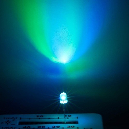 100 pcs 3mm RGB Multicolor Fast Blinking LED Diode Lights L) Fast Flash