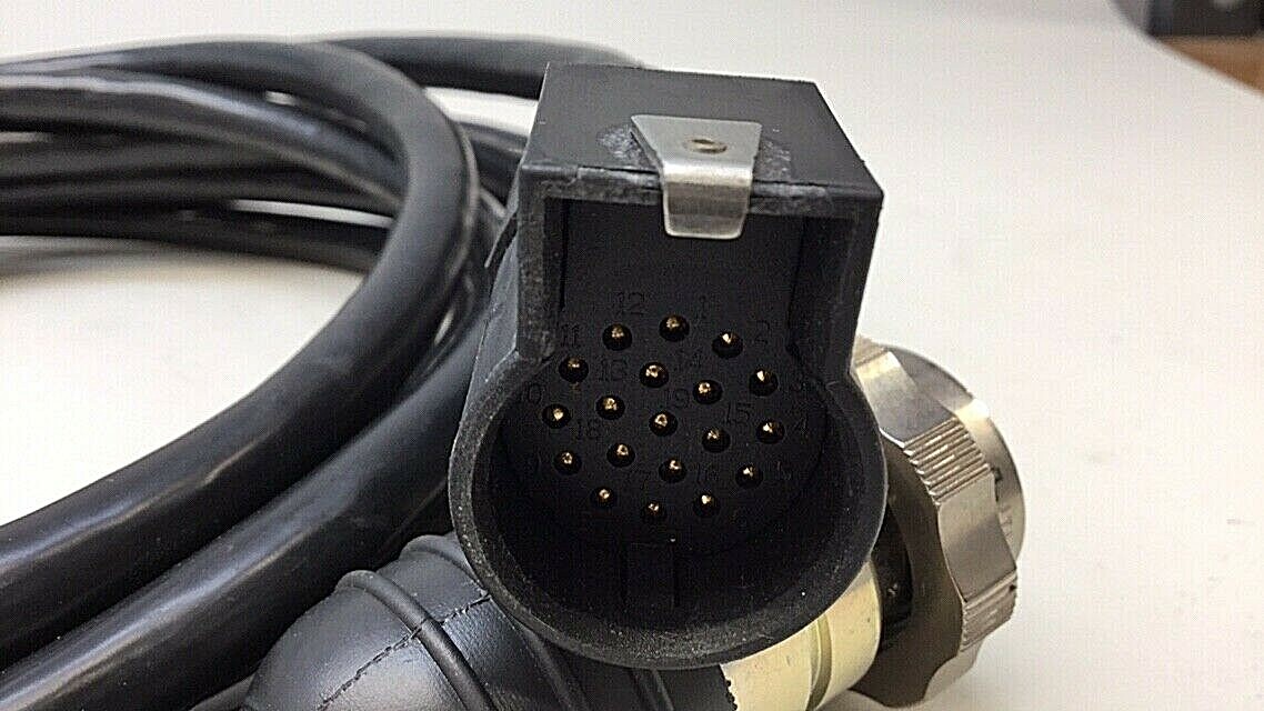 Amphenol Sine P27087 Cable Assembly Rev D1 19 Pin M/F GM PRXB4207 GM CLC-71986