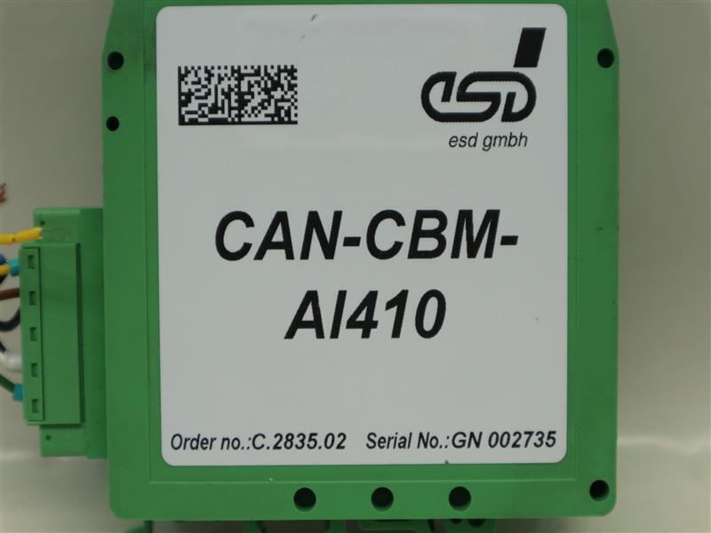 ESD GMBH CAN-CBM-AI410 CANCBMAI410 Module 30Days Warranty Expedited Shipping
