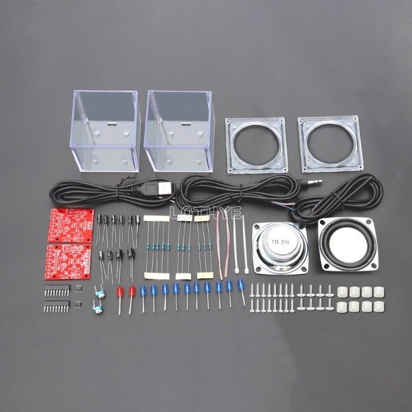 DIY Electronic Speaker Kit Soldering Project for Phone Laptop Computer Post