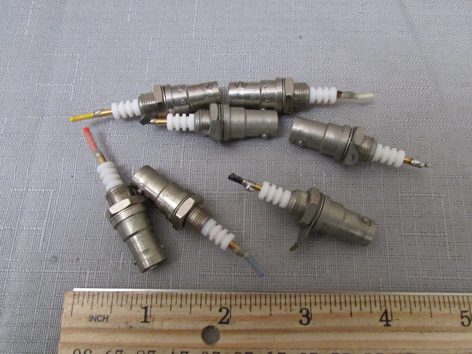(7) SHV Connector Bulkhead Panel KINGS 1704-1 for Survey Meter or Detector