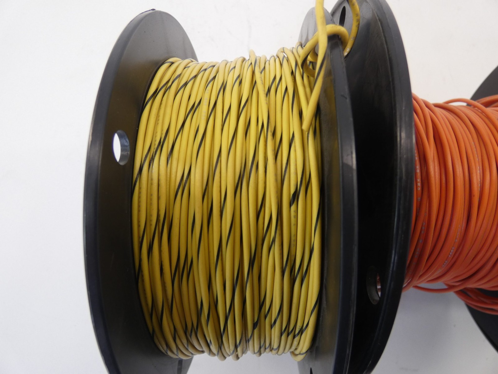 *Lot of 3* Allied Wire & Cable Wire Spool Reels 07-18-16T-4, 07-20-10T-4, 07-…
