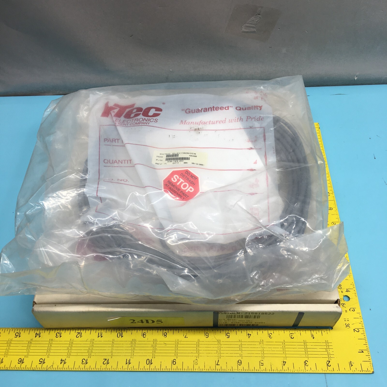 AMAT 0150-77070, 50 FT NULL MODEM CABLE, 147068