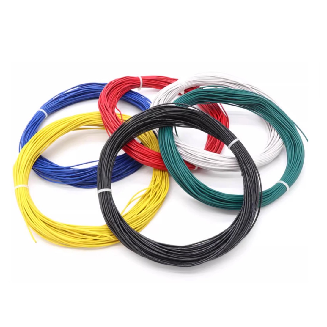 Any length UL1430 Electronic Flexible Wire Cable 16/18/20/22~28 AWG multicolor