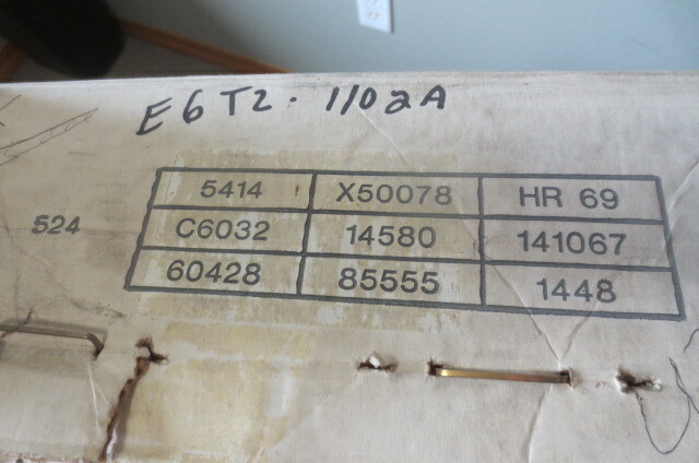 Ford E6TZ-1102-A E6TZ1102A Hub & Rotor NEW NOB