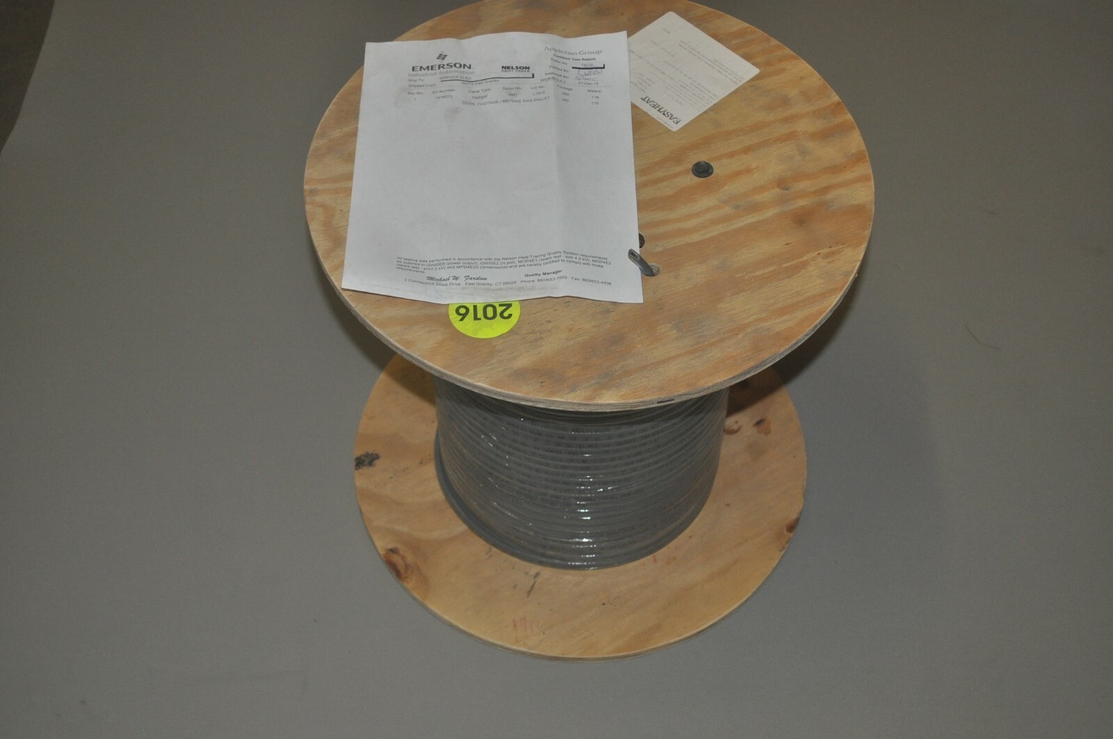 Emerson Easy Heat Wire Cable TSR 82F Parallel HTR 240V 8W/FT 382 FT Roll