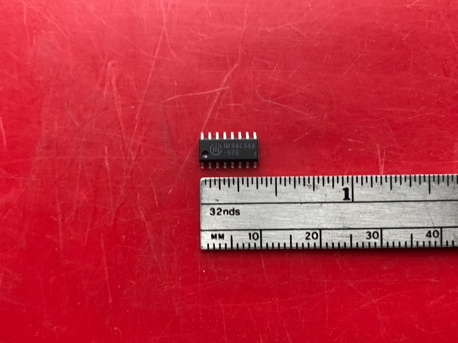 10x W48C54A-57G IC WORKS 16 PIN SOIC TIME CLOCK GENERATOR