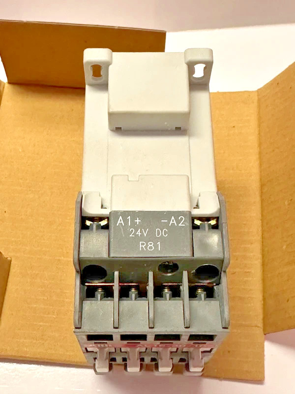 2PCS LOT – ABB AL16-30-10 Contactor 24VDC 1NO 1SBL183001R8110- BRAND NEW