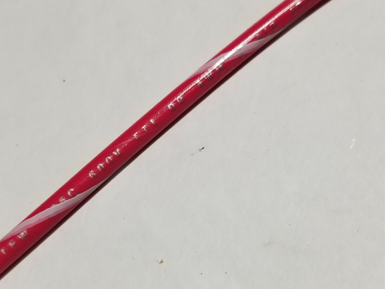 Southwire/Copperfield #16awg Boat Cable Hook-Up Wire Red/White Stripe /100ft
