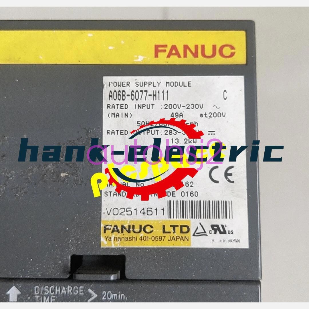 1pc FANUC A06B-H6077-H111 used servo drive Express DHL or FedEx