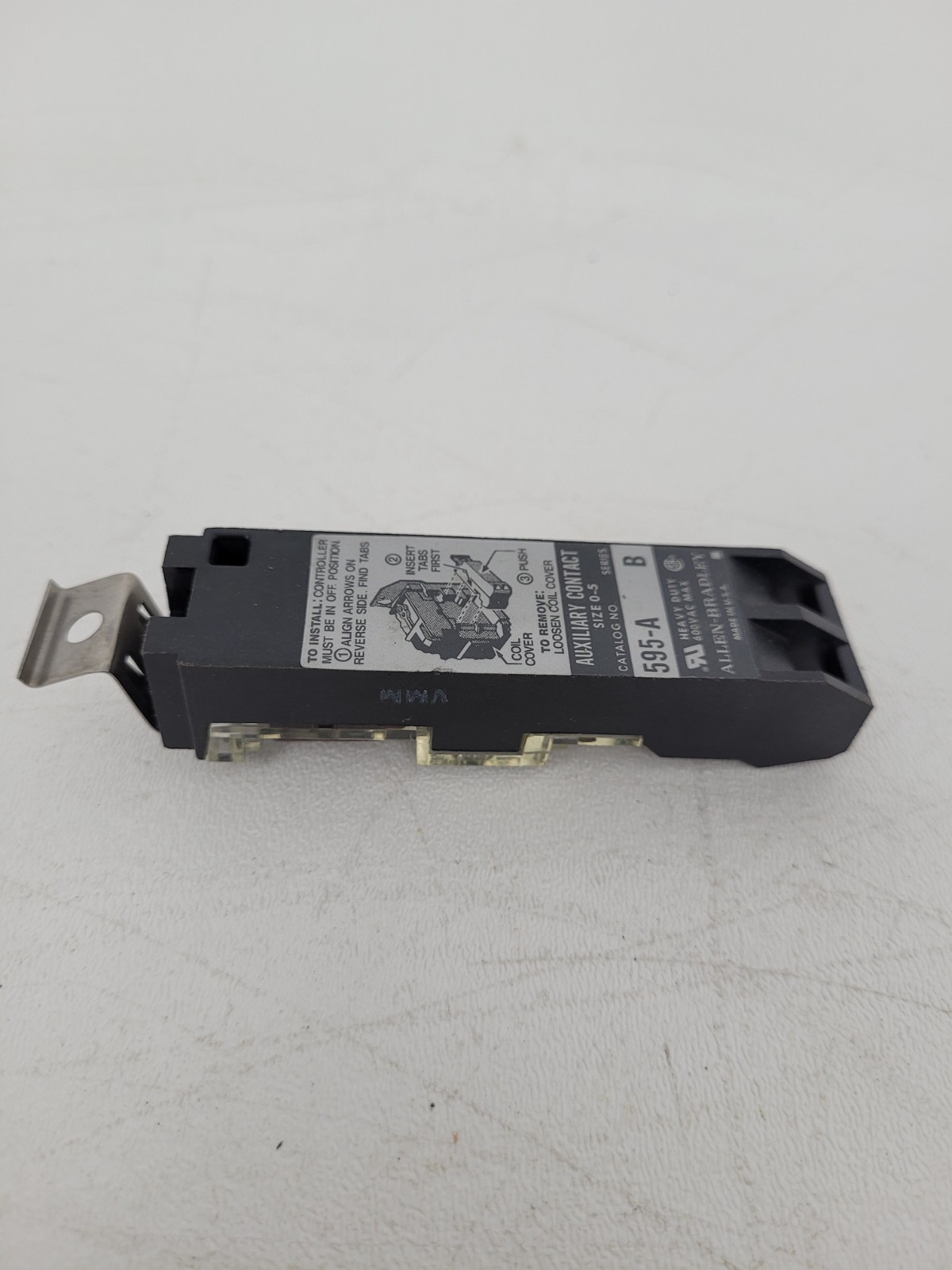 595-A Allen-Bradley Auxiliary Contact Size 0-5 Contactor – Next Day Option