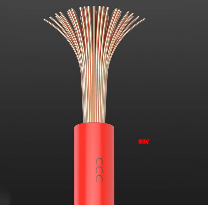 RV Single Core Flexible Wire Pure Copper Cores PVC Electrical Cable 0.3mm²~4mm²
