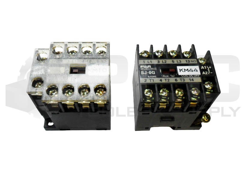 LOT OF 2 FUJI ELECTRIC SJ-0G MAGNETIC CONTACTOR 15A 440V SJ12AG