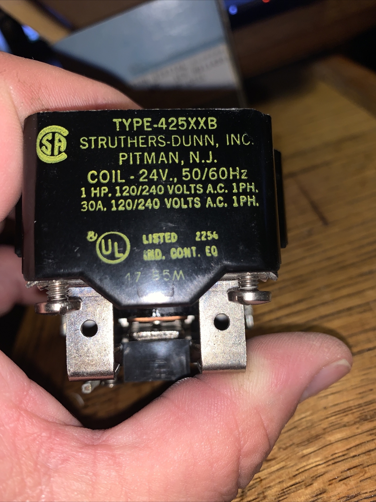 425XXB 24vac new part – STRUTHERS DUNN – IN box fast free shipping