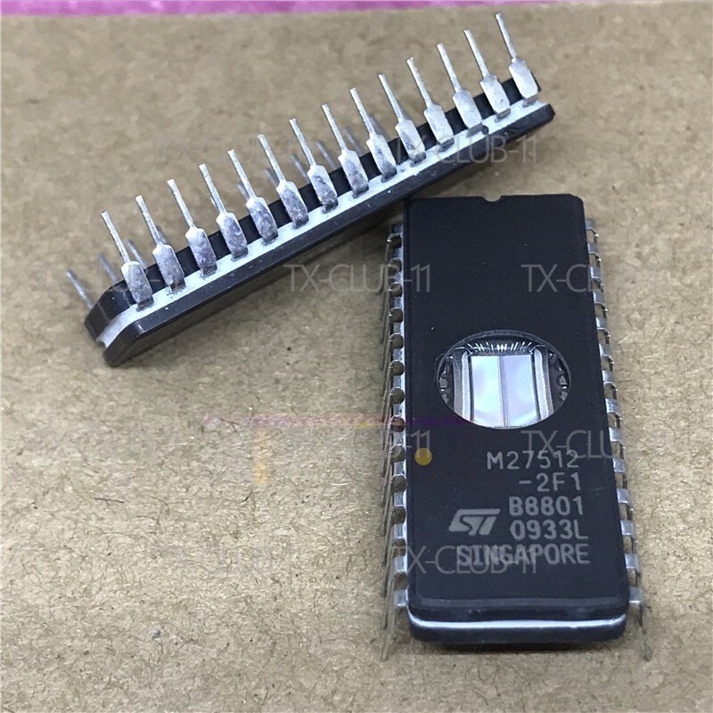 MTX-IC 5X M27512-2F1 M27512 NMOS 512K 64K 8 UV EPROM Fast Delivery