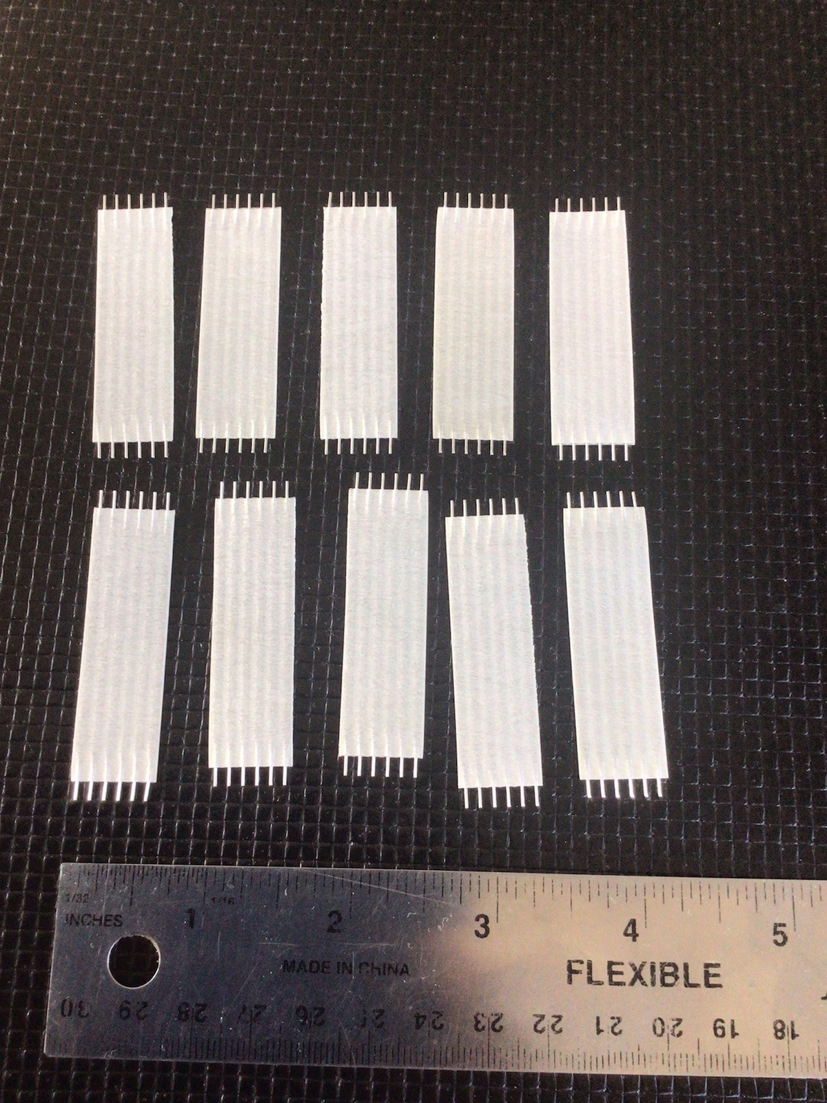(lot Of 10 ) Flexible Flat Ribbon Cable 6 Way (wire) Jumper Cable