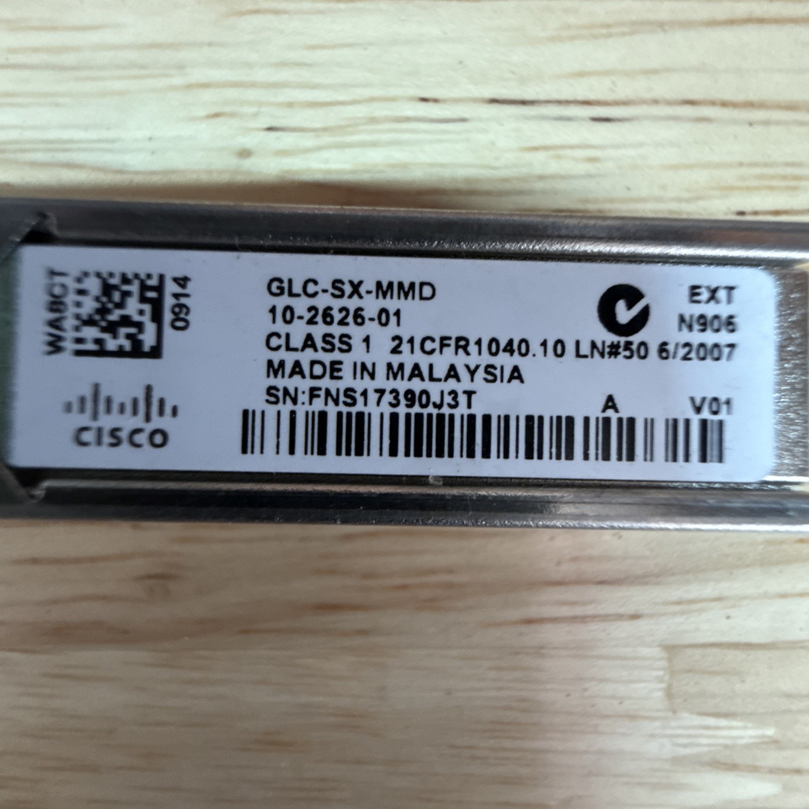 CISCO GLC-SX-MMD / GLCSXMMD (NO BOX)