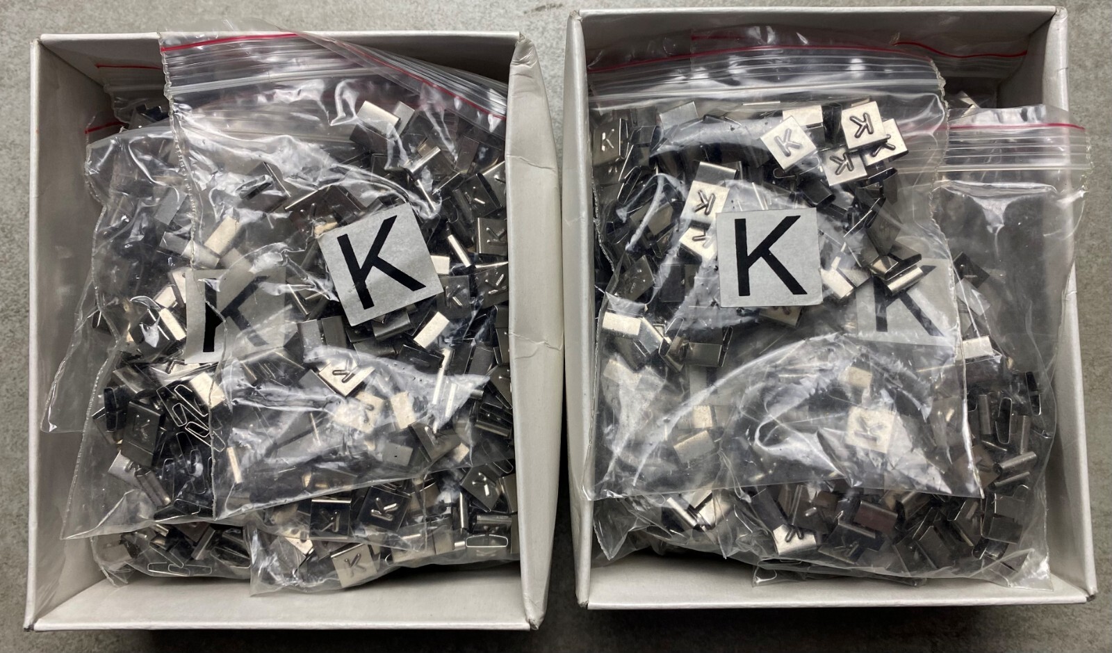 HAYATA ID-K, Stainless Steel Cable Marker 316SS, Symbol “K” , 100 Pc’s Pkt