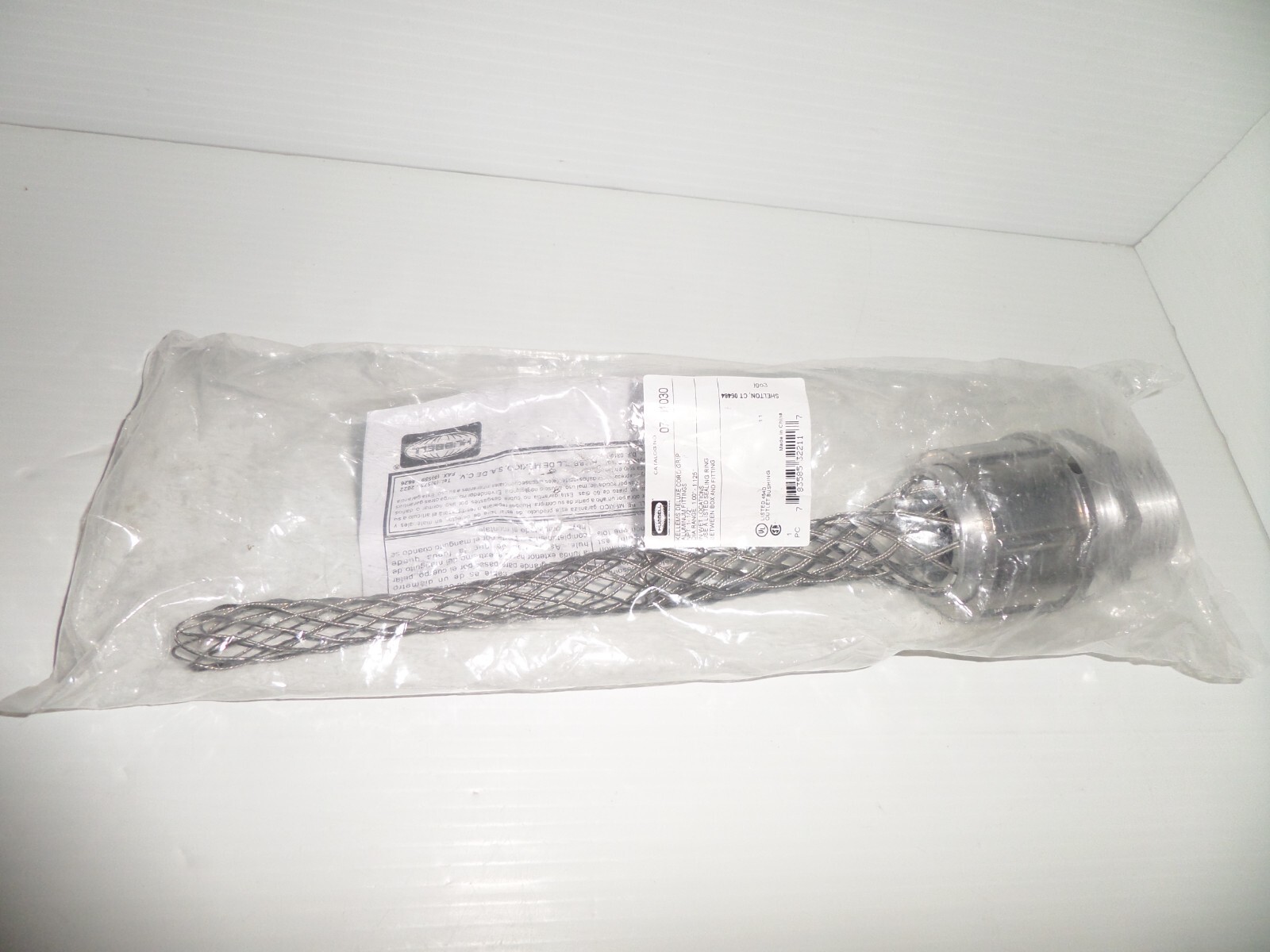 ⭐NEW IN BAG⭐ 1-1/2″Npt HUBBELL 07401030 CORD GRIP KELLEMS 1.00-1.125″