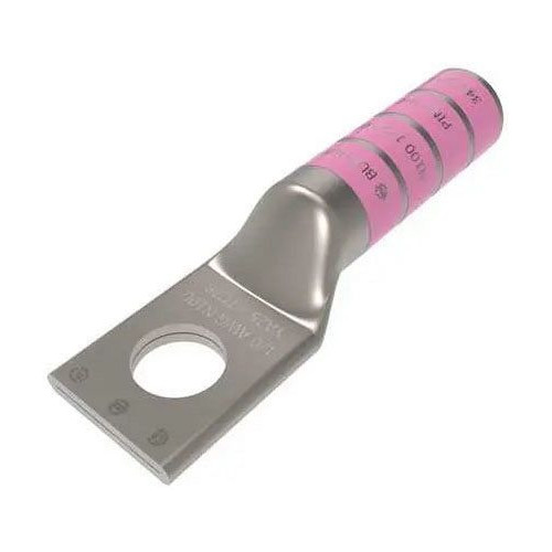 Burndy YA25TC38, 1/0 AWG, 3/8″ Stud, Copper, 1-Hole, Compression Lug, 1 pc