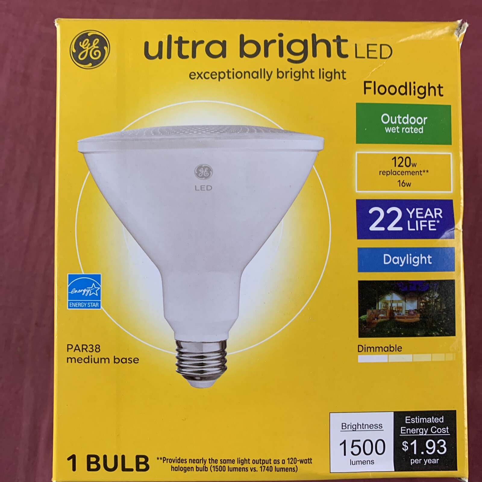 GE LED 16W PAR38 Bulb -93128856