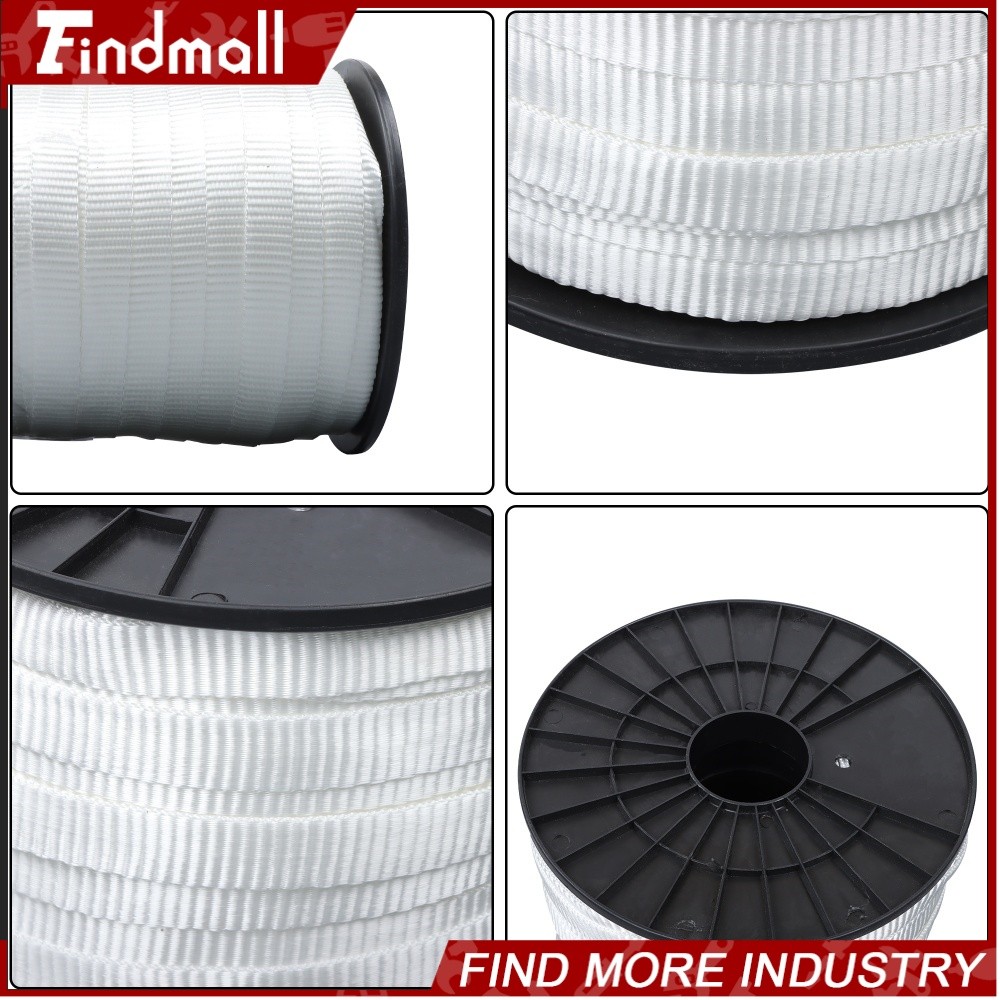 Findmall Polyester Pulling Tape Mule Tape 3/4″ x 528′ 2500 lbf Tensile Capacity