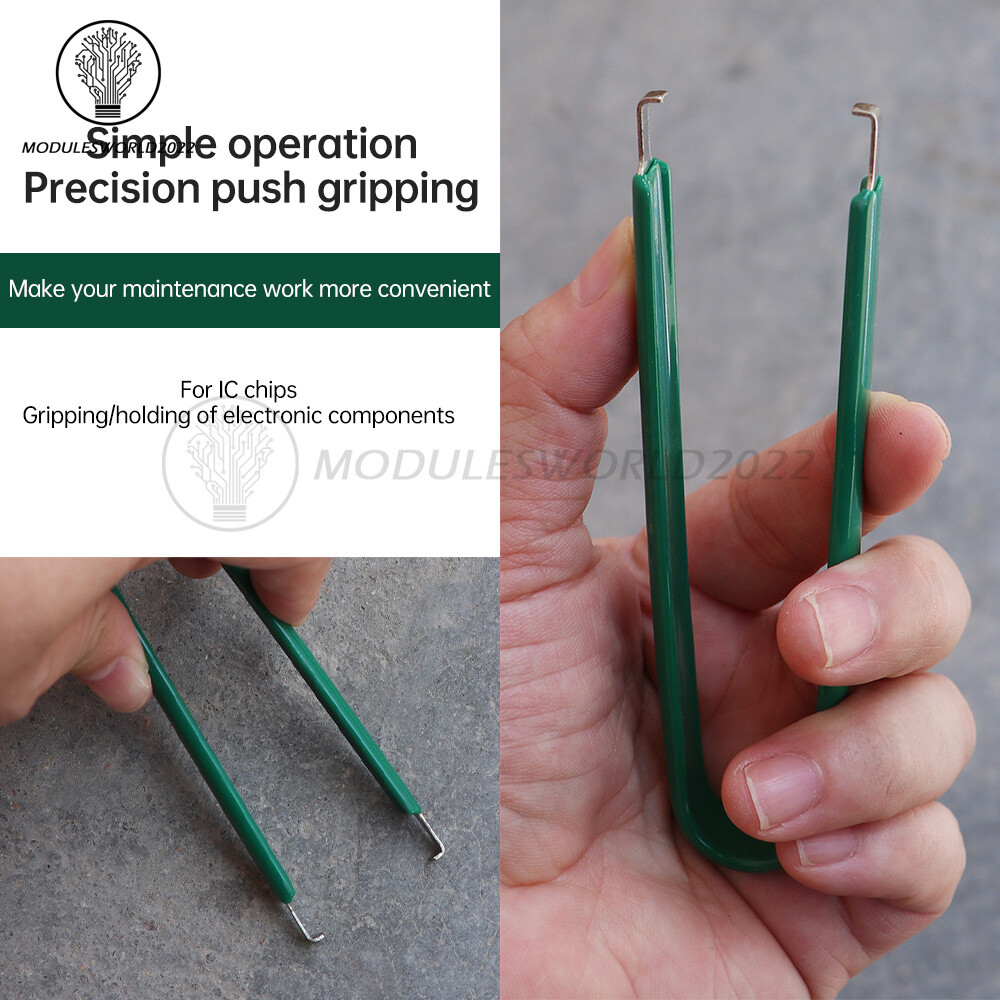 IC Chip Extractor Circuit ROM Mother Board Remover Puller Plier Tool PLCC U-Type