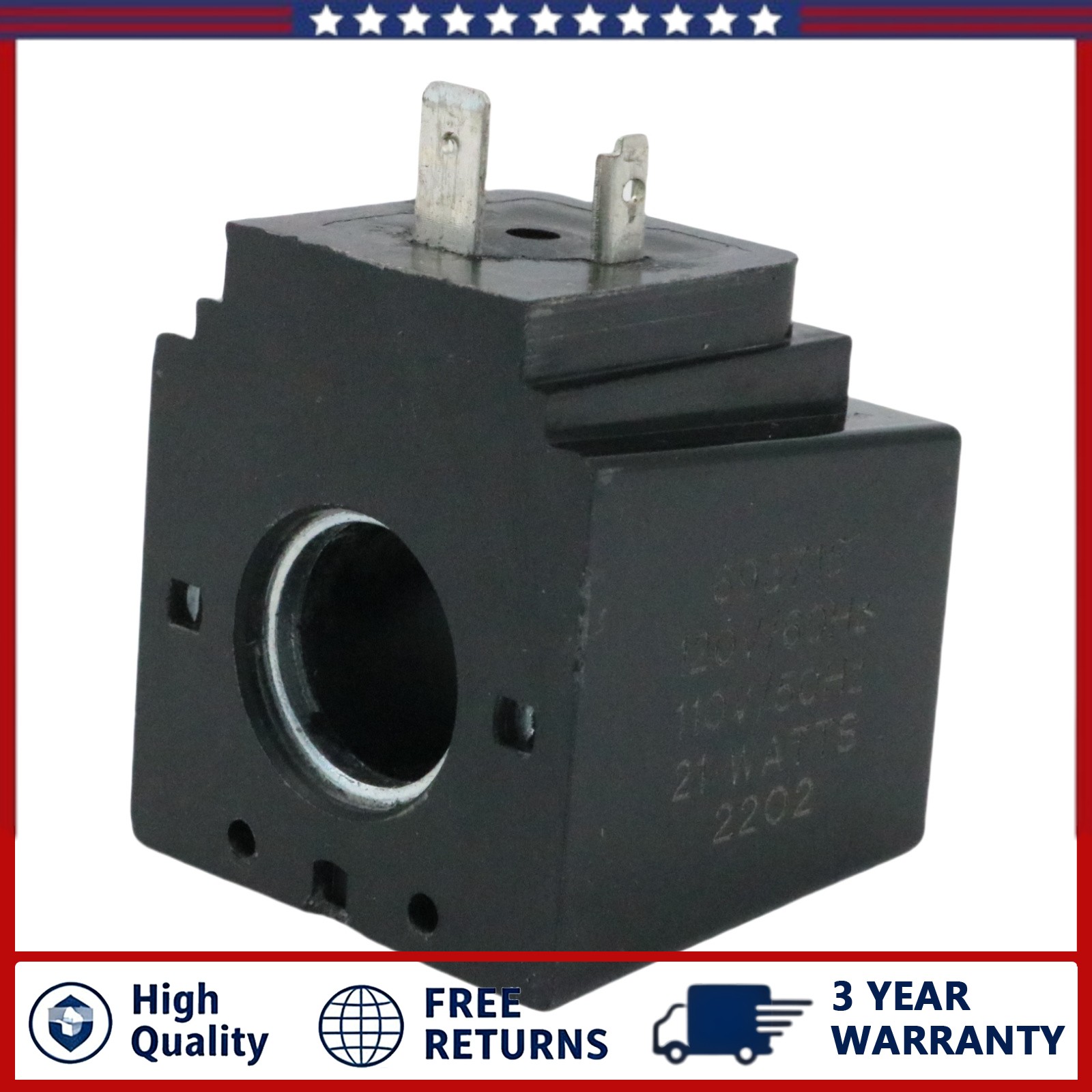 693715 120V/60Hz 110V/50Hz 21W 1PC NEW Fits For Solenoid Valve Coil