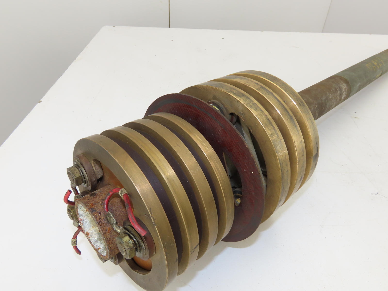 Large G&L Slip Ring Carbon Brushes 20HP 460Volt 3phase Electrical Contact 7Pole
