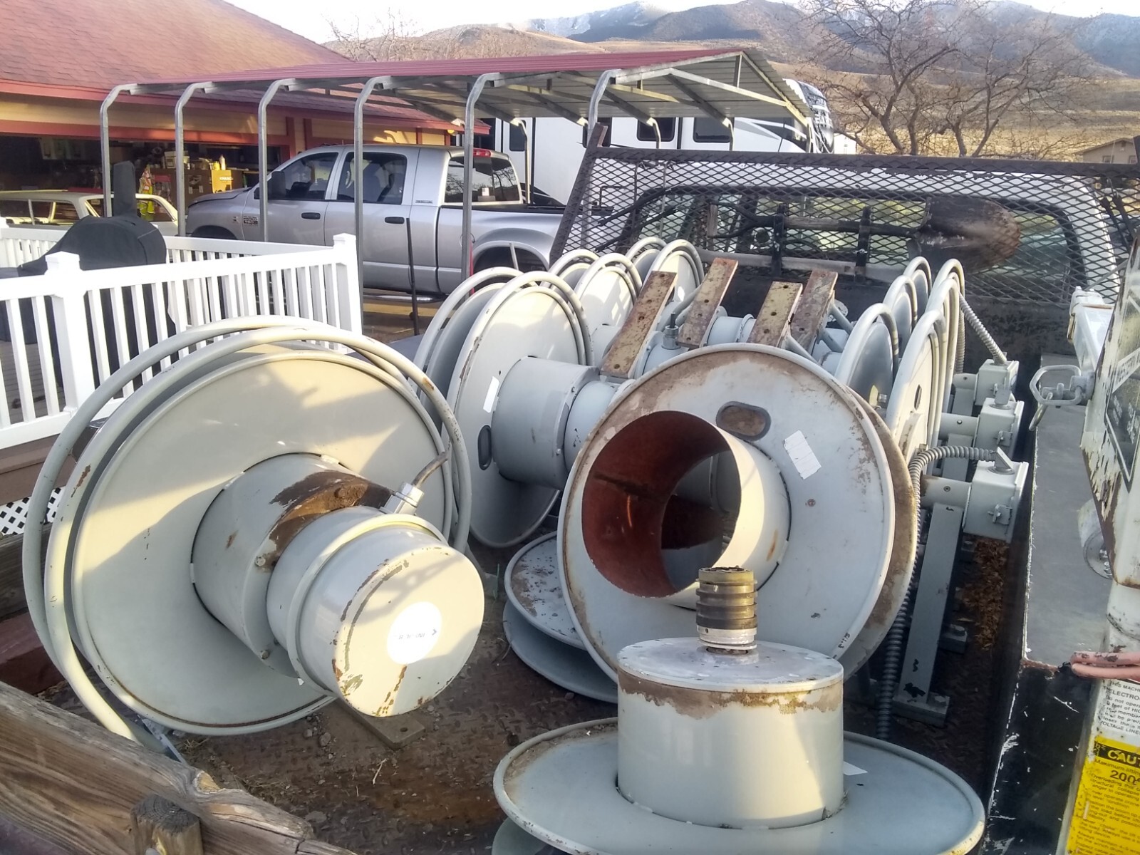 Used Conductic Insul 8 Powereel Cable Reel 600V/25A Slip Ring Made In USA!