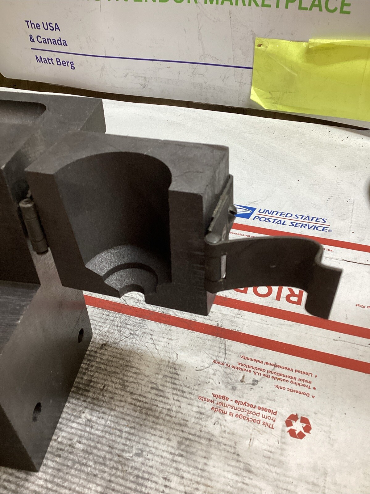ERICO CADWELD IP-F VTC2C MOLD 1/0 CONC RUN & TAP STL #115 CART ED4U 3295