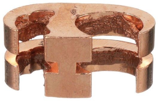 PANDUIT GCE250-250, Grounding Connector, 1/0 AWG Str to 250 KCMIL Run/Tap, 1pc