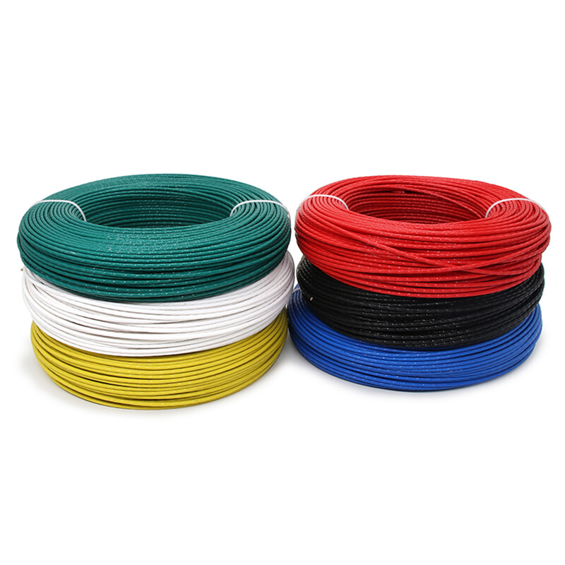 PTFE Cable Wire 0.05/0.08/0.12/0.15 to 10mm² Flexible Silver Plated Copper Audio
