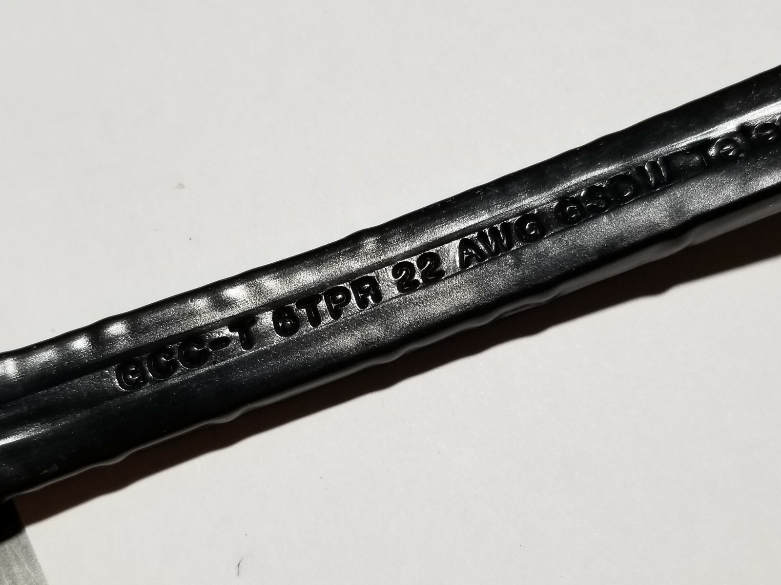 General Cable 2090018 22/6P NM Support Telephone Service Drop Wire ASW Blk/50ft
