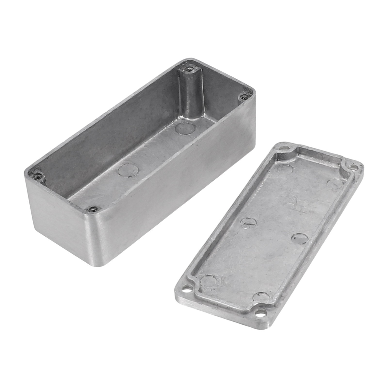 Silver Aluminum Box for Electric Instruments Industrial Metal Enclosure