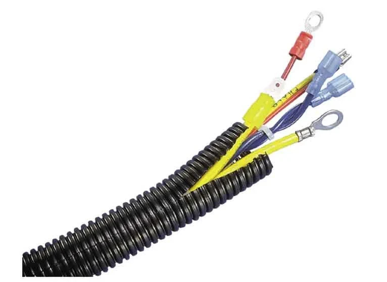 Split Loom Tubing Dispenser Polyethylene High Temperature Electrical Conduit LOT