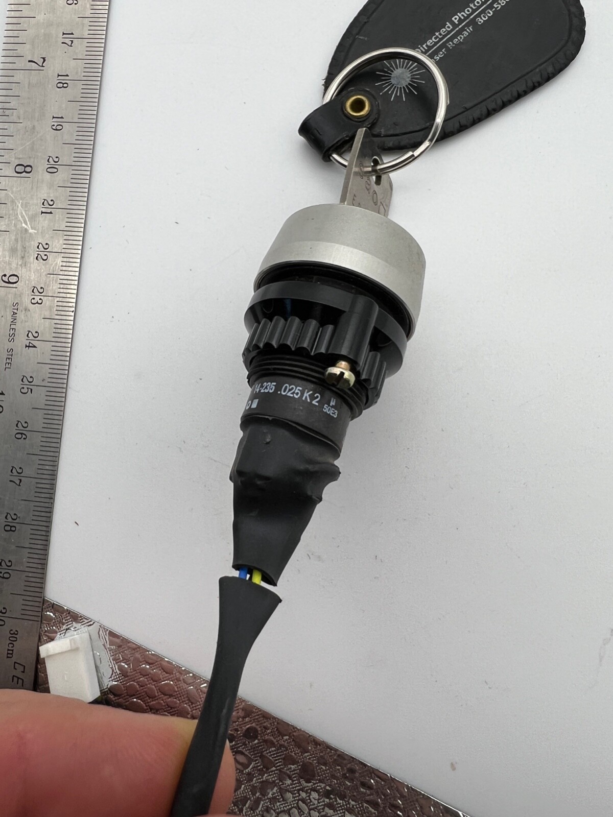 Kara Micro Laser Switch w/ Key EAO KEY SWITCH 14-235 .025 Made in Switzerland