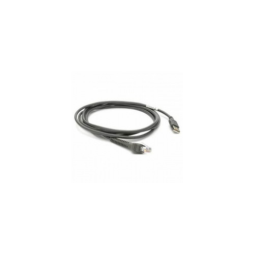 Zebra Cable CBA-U10-S15ZAR – Shielded USB: Series A Connector, 15ft