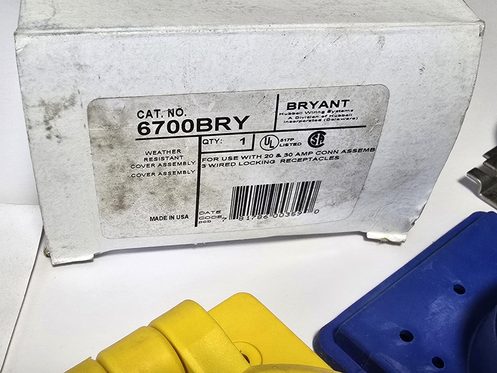 Bryant 6700BRY Weather Resistant Cover Assembly – New