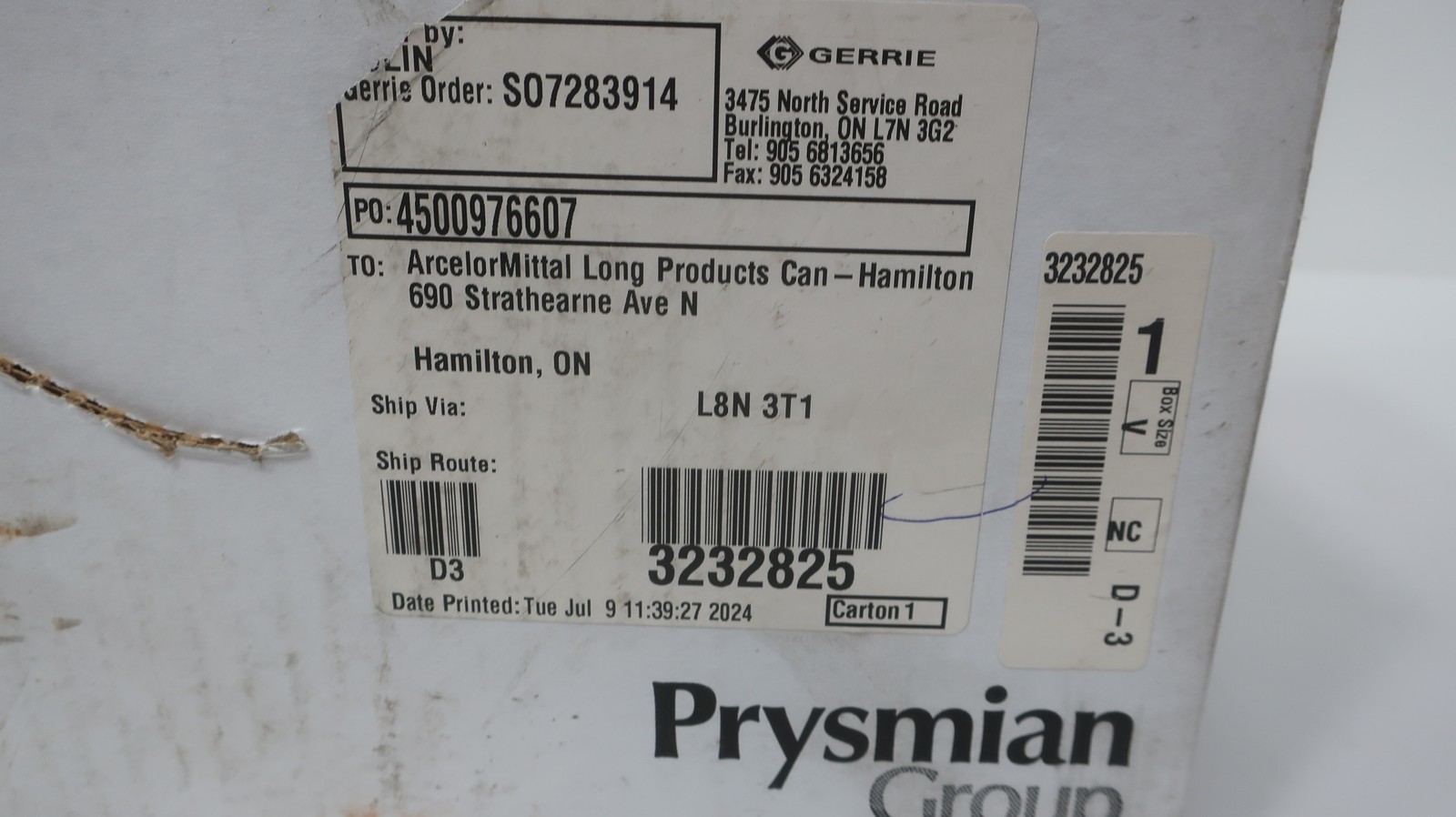 Carol C4199A.30.10 Gray Wire 2c 16awg 1000ft
