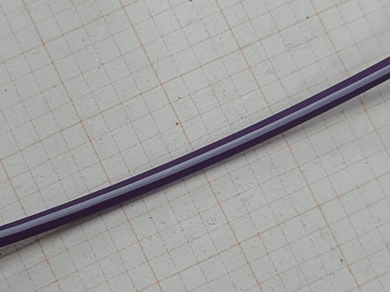 Southwire #14awg GXL SAE J1128 XLPE Automotive Lead Wire Violet/White /100ft