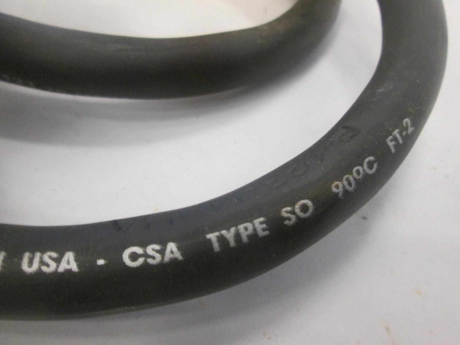 Carol, P-123-70-MSHA, Type SOW-A, 12/3, Power Cord Cable, 46″, Used
