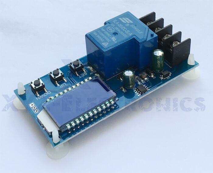 30A 6-60V Lithium Battery Charge NC Control Module Protection Board LCD Display