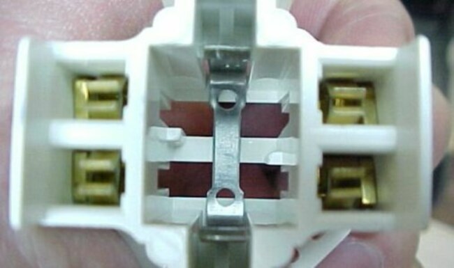 6 Leviton 10MM Compact Fluorescent Lampholders, Lamp Holders Socket G24Q3 GX24Q4