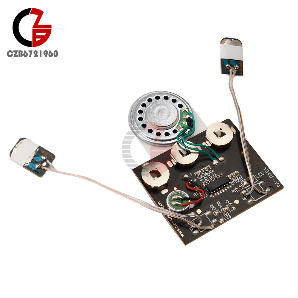 1-5PCS 30s Recordable Music Sound Voice Module for DIY Card Music Box w/ Speaker