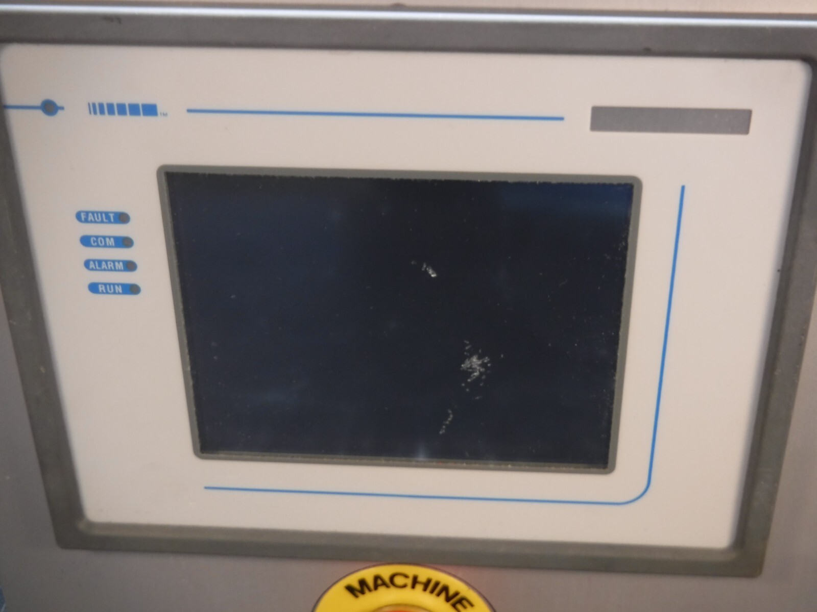 Exor TP-01 Touch Screen Panel Mounted In Custom Case With “Stop” Control/Button